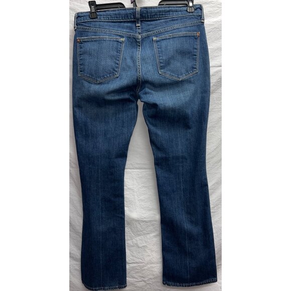 The Flirt Regular Fit Jeans Size 12 Blue Denim Cotton Spandex Womens Pants - Picture 2 of 5